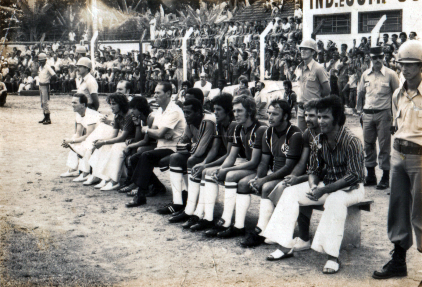 Anivaldo, Joel Mendes, Romualdo, Graxa e Cládio Costa